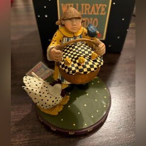 Williraye WW7505 Plenty to Share Girl with Eggs to Share